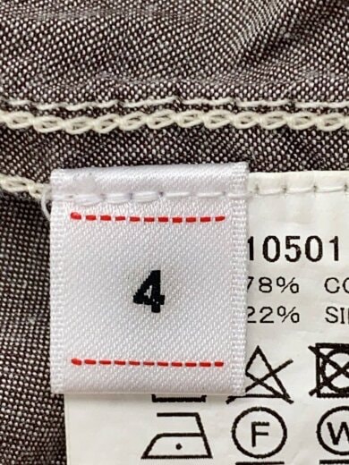 商品画像：長袖シャツ/4/コットン/GRY/0124105011018 4