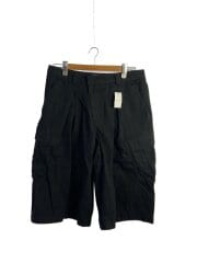ショートパンツ/3/コットン/BLK