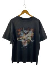 Tシャツ/L/コットン/BLK