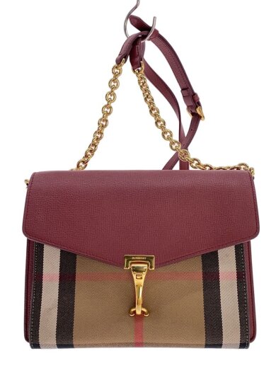 商品画像：ショルダーバッグ/レザー/BRD/チェック/4500711382 1