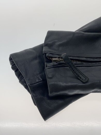 商品画像：レザージャケット・ブルゾン/XS/羊革/BLK 5