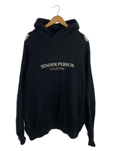 画像：TENDER PERSONパーカー/--/コットン/BLK/BB-TO-12121