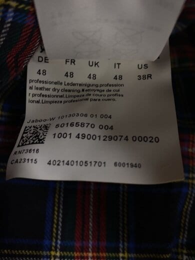 商品画像：レザージャケット・ブルゾン/48/山羊革/BRW 4