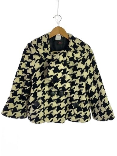 商品画像：LINE By LYNN/ジャケット/3/--/WHT/総柄 1