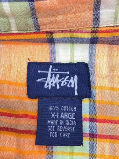 商品画像：半袖シャツ/XL/コットン/ORN/チェック 3