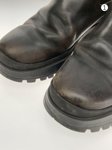 商品画像：サイドゴアブーツ/--/BRW/レザー 5