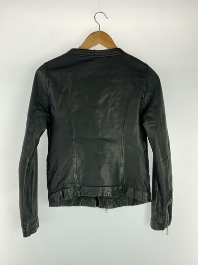 商品画像：レザージャケット・ブルゾン/FREE/羊革/BLK/315-5005 2