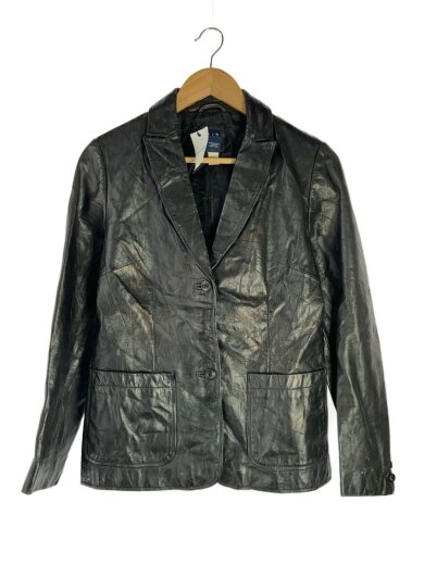 商品画像：レザージャケット・ブルゾン/S/レザー/BLK 1