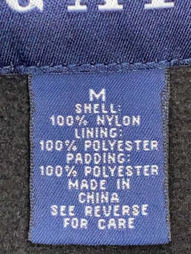 商品画像：ベスト/M/ナイロン/BLK 5