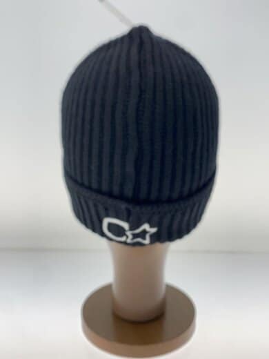 商品画像：ニットキャップ/--/カシミア/BLK/メンズ 2