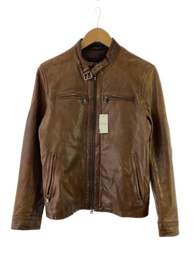 商品画像：レザージャケット・ブルゾン/S/羊革/BRW 1