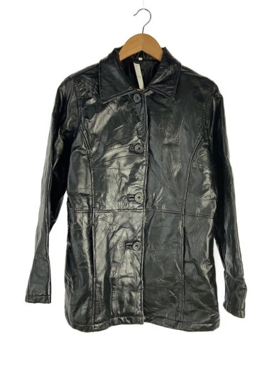 商品画像：コート/L/羊革/BLK 1