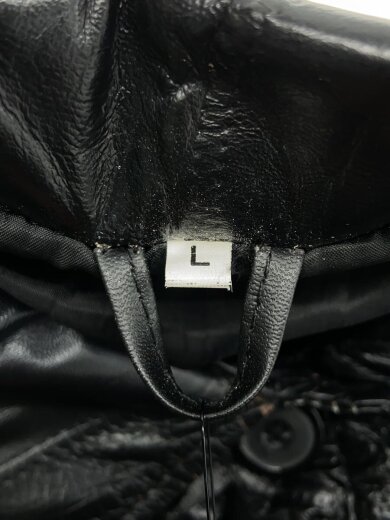 商品画像：コート/L/羊革/BLK 3