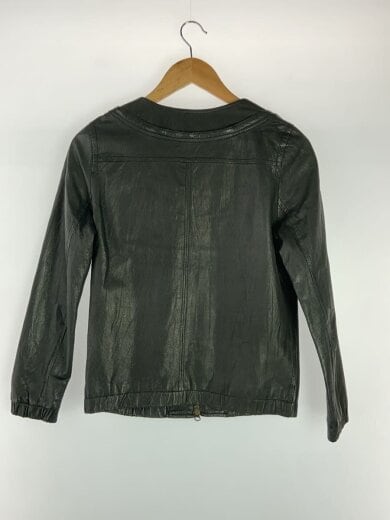 商品画像：レザージャケット・ブルゾン/FREE/豚革/BLK 2