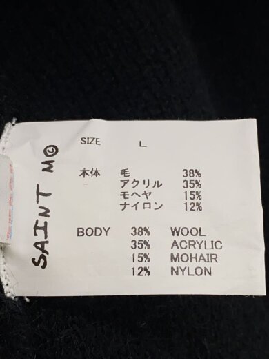 商品画像：カーディガン(厚手)/L/ウール/BLK/SM-YS1-0000-057 4