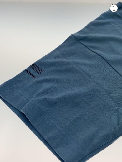 商品画像：Tシャツ/M/コットン/BLU 6