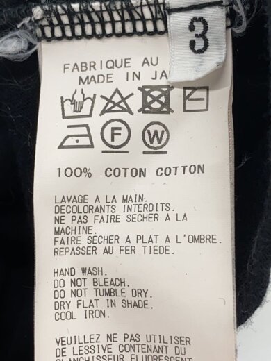 商品画像：長袖Tシャツ/3/コットン/BLK/HW-T40-086// 4