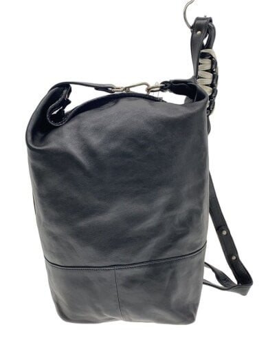 商品画像：ショルダーバッグ/レザー/BLK 1