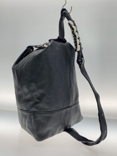 商品画像：ショルダーバッグ/レザー/BLK 2