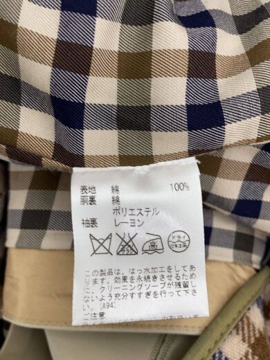 商品画像：コート/38/コットン/BEG/A2252101-82 4