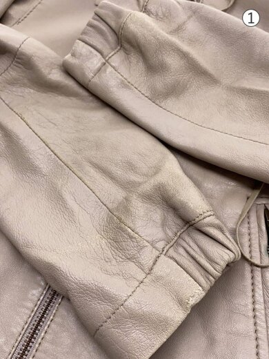 商品画像：レザージャケット・ブルゾン/38/羊革/BEG/01-23-4867-22 7