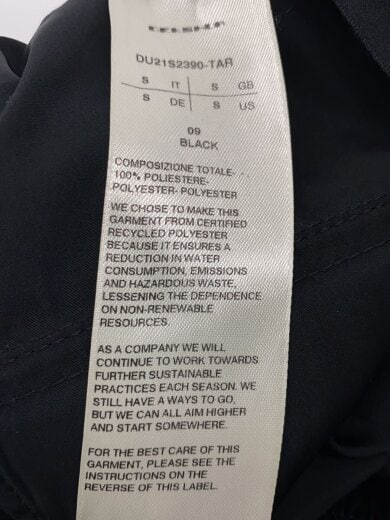 商品画像：ショートパンツ/S/ポリエステル/BLK 5