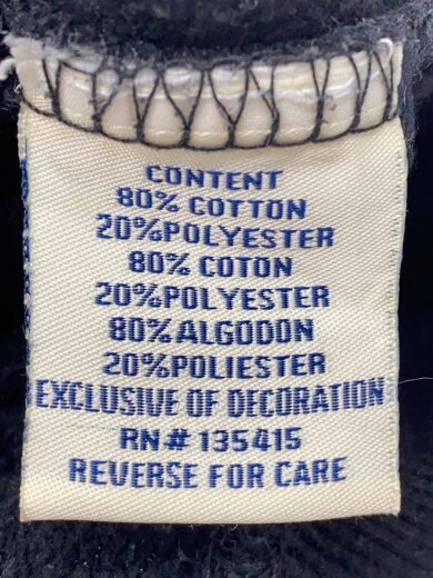 商品画像：スウェット/XXL/コットン/BLK 4