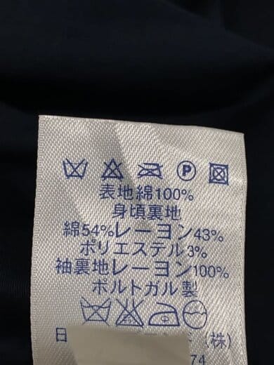 商品画像：テーラードジャケット/--/コットン/NVY// 4
