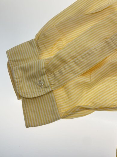 商品画像：長袖シャツ/16/コットン/YLW/ストライプ// 4