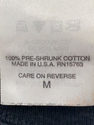 商品画像：長袖Tシャツ/M/コットン/BLK 4