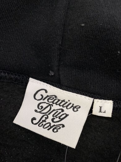 商品画像：パーカー/L/コットン/BLK 3