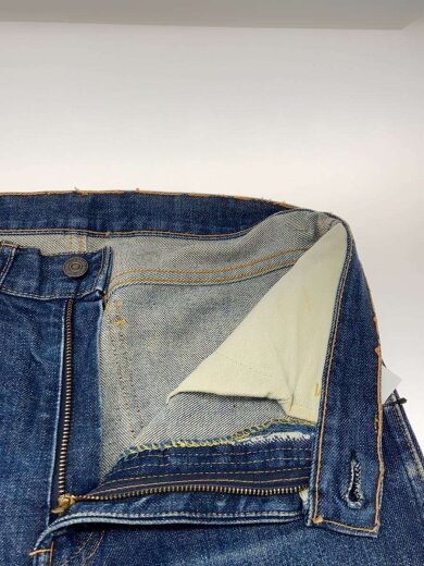 商品画像：60-70s/VT/606/BIGE/実寸W30/デニム/インディゴ/オレンジタブ/カットオフ/ボタン// 3