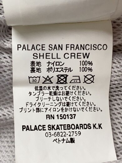 画像：PALACEトップス/L/ナイロン/GRY4