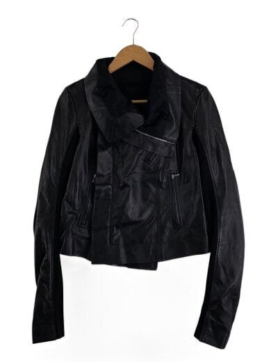 商品画像：レザージャケット・ブルゾン/--/レザー/BLK/RP02W4708-LBY 1