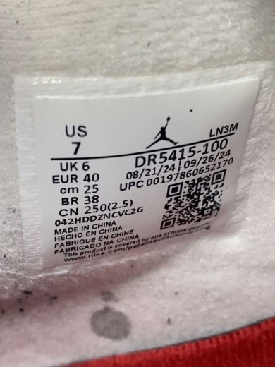 商品画像：ハイカットスニーカー_DR5415-100/25cm/WHT 5