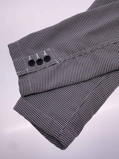 商品画像：テーラードジャケット/M/ポリエステル/GRY/千鳥格子/1S-J032 5