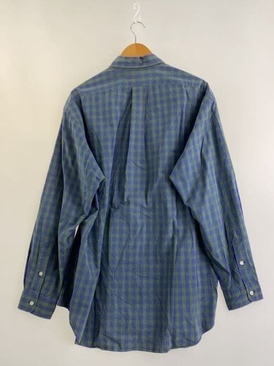 商品画像：長袖シャツ/L/コットン/GRN/チェック 2