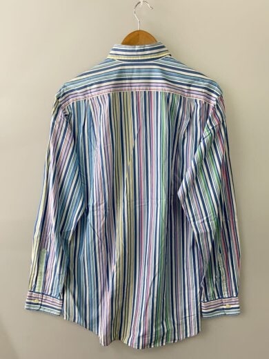 商品画像：長袖シャツ/M/コットン/マルチカラー/ストライプ 2