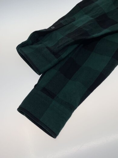 商品画像：長袖シャツ/1/コットン/GRN/チェック/UE-250097// 5