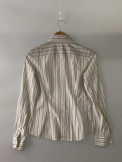 商品画像：長袖シャツ/40/コットン/WHT/ストライプ// 2