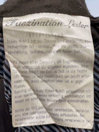 商品画像：Faszination Leder /バルスタージャケット/ブルゾン/--/レザー/BRW// 3