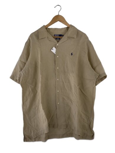 商品画像：半袖シャツ/XL/リネン/BEG// 1