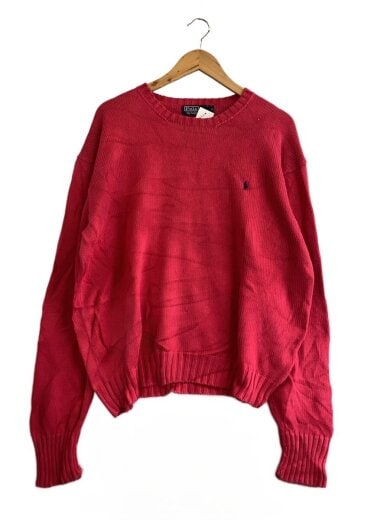 商品画像：ニット・セーター(薄手)/XL/コットン/PNK// 1