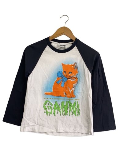 商品画像：長袖Tシャツ/--/コットン/WHT/T4341// 1