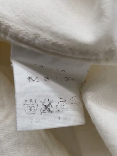 商品画像：長袖シャツ/--/コットン/WHT// 4