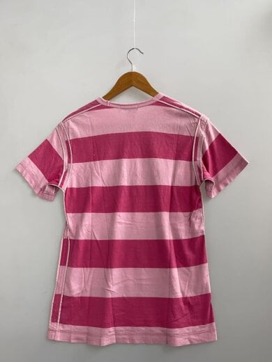 商品画像：Tシャツ/S/コットン/PNK/ボーダー/HC-T029// 2