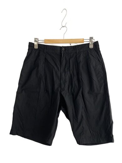 商品画像：Garment Dye Pin Tuck Wide Shorts/ショートパンツ/34/コットン/BLK 1