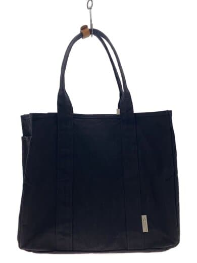 商品画像：kaguyama kaban/トートバッグ/キャンバス/BLK/無地// 1