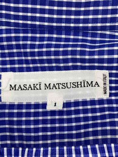 商品画像：長袖シャツ/1/コットン/BLU/チェック// 3