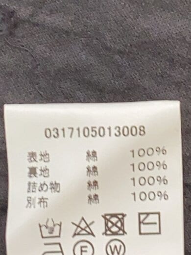 商品画像：コート/3/コットン/BLK/031710501008// 5